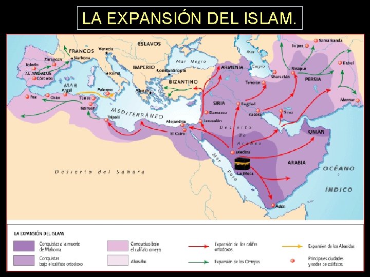 LA EXPANSIÓN DEL ISLAM. 