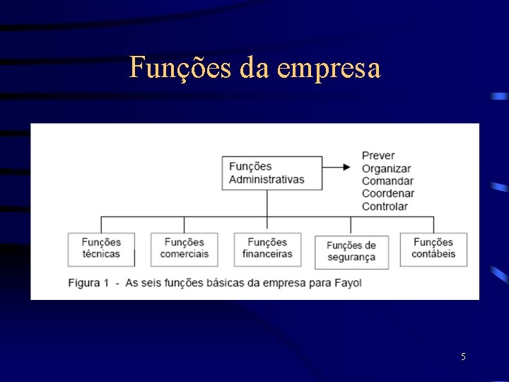 Funções da empresa 5 