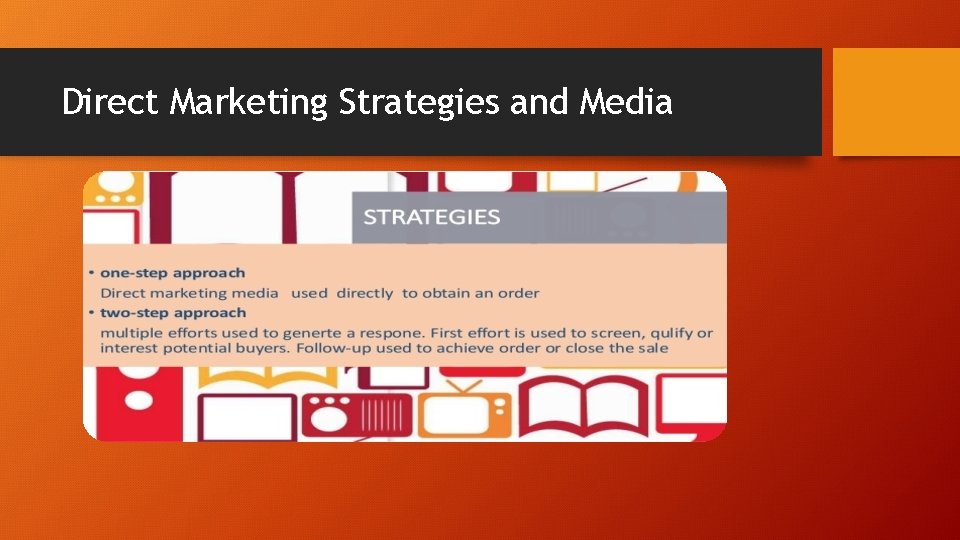 Direct Marketing Strategies and Media 