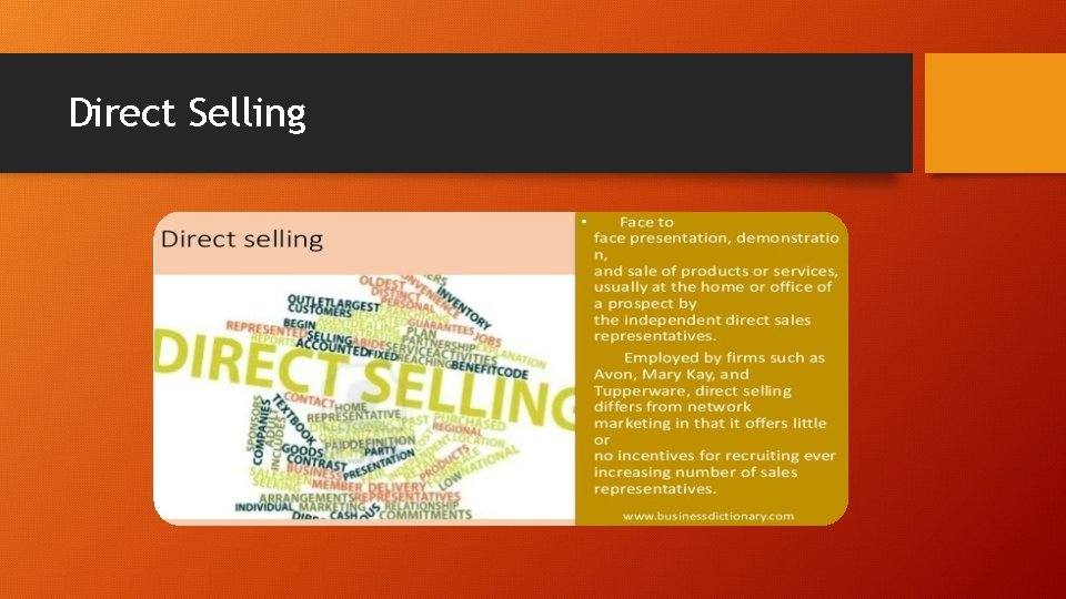 Direct Selling 