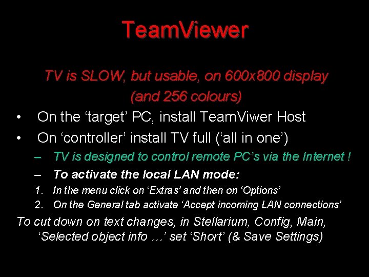Team. Viewer • • TV is SLOW, but usable, on 600 x 800 display