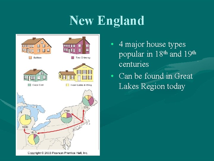 New England • 4 major house types popular in 18 th and 19 th New England • 4 major house types popular in 18 th and 19 th