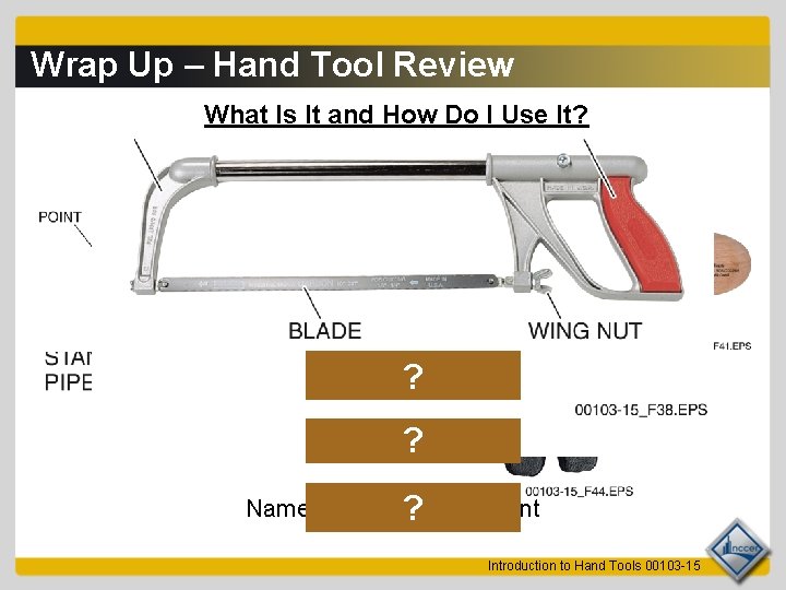 Wrap Up – Hand Tool Review What Is It and How Do I Use