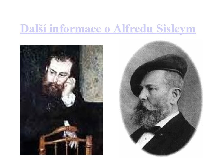 Další informace o Alfredu Sisleym 