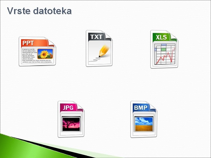 Vrste datoteka 