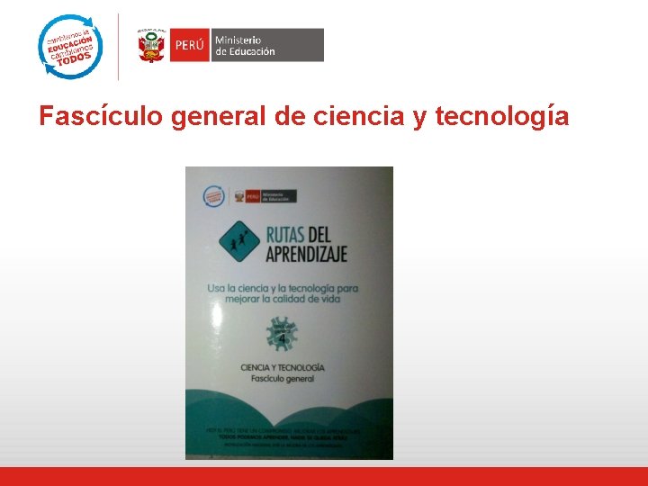 Fascículo general de ciencia y tecnología 