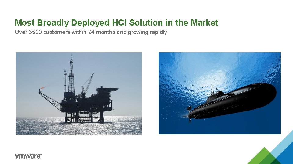 Most Broadly Deployed HCI Solution in the Market Over 3500 customers within 24 months Most Broadly Deployed HCI Solution in the Market Over 3500 customers within 24 months