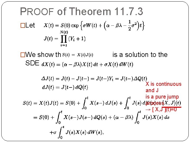 Chap 11 Introduction To Jump Process Stochastic Calculus