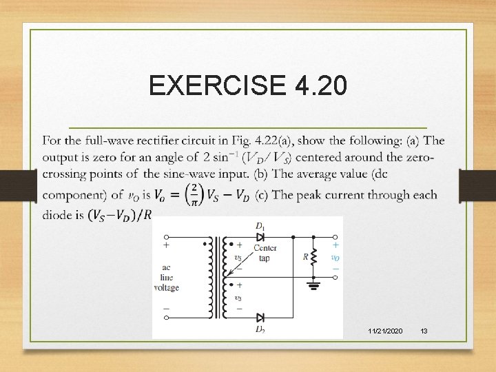 EXERCISE 4. 20 11/21/2020 13 