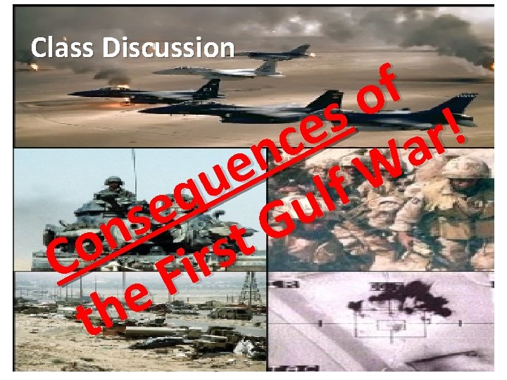 Class Discussion f o s ! e r c a n e W u