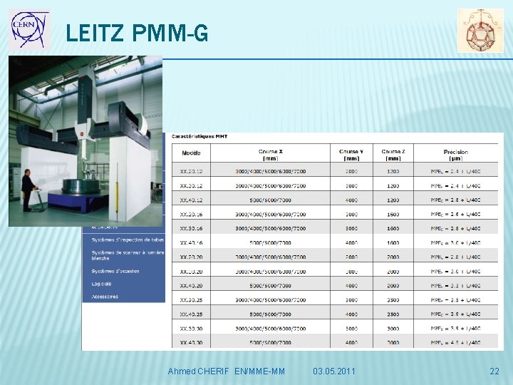 LEITZ PMM-G Ahmed CHERIF EN/MME-MM 03. 05. 2011 22 