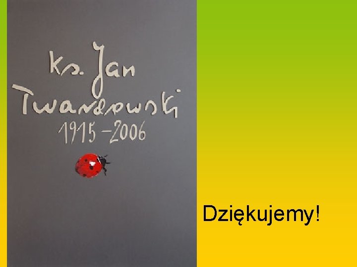 Dziękujemy! 