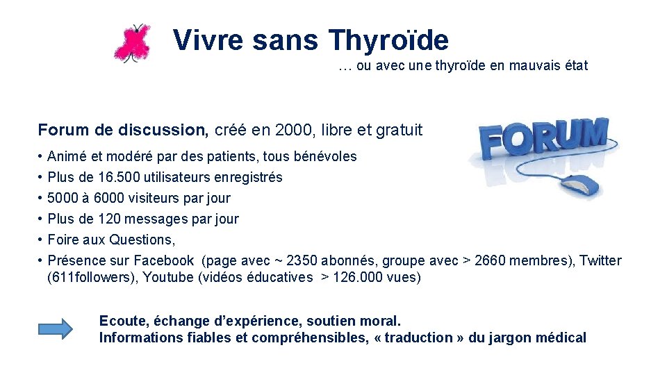 Vivre sans Thyroïde … ou avec une thyroïde en mauvais état Forum de discussion,