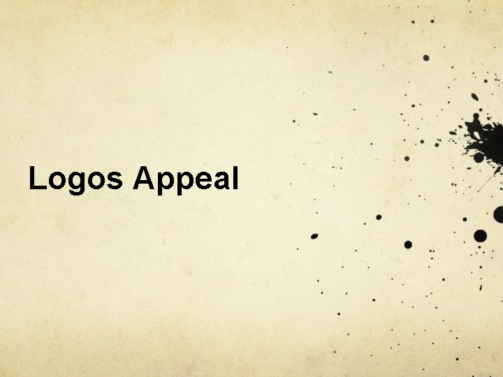 Logos Appeal 