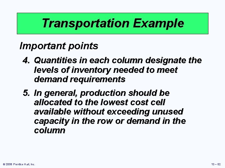 Operations Management Chapter 13 Aggregate Planning Power Point