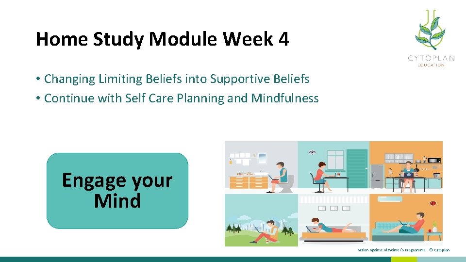 Home Study Module Week 4 • Changing Limiting Beliefs into Supportive Beliefs • Continue