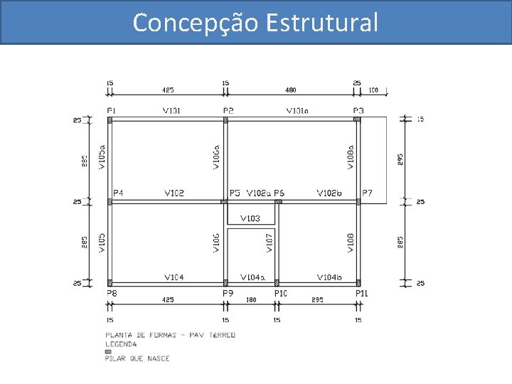 Concepção Estrutural 