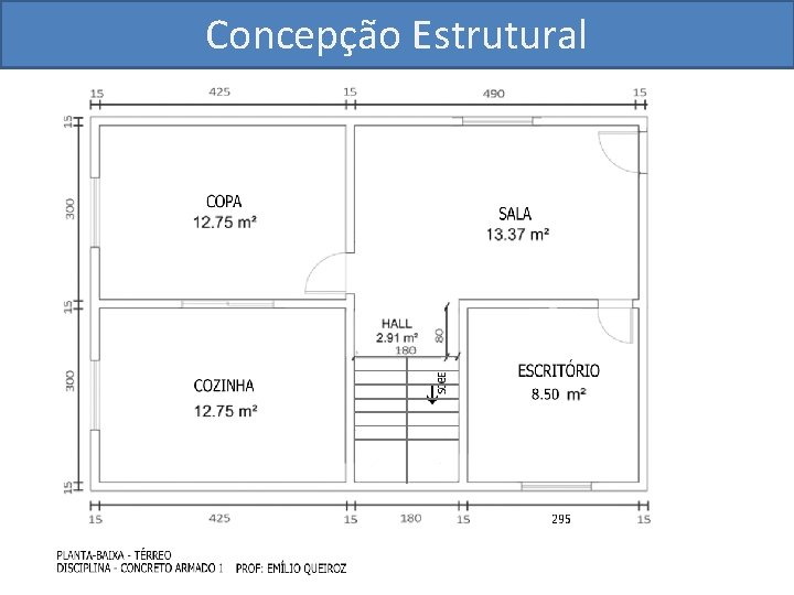 Concepção Estrutural 