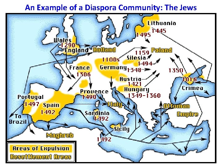 An Example of a Diaspora Community: The Jews 