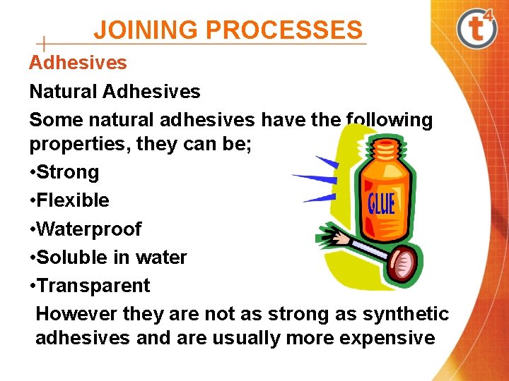 Materials Technology Joining Processes Overview Joining Materials OPTION