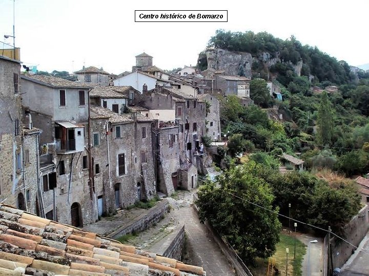 Centro histórico de Bomarzo 