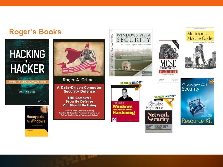 Roger’s Books Roger’s Books