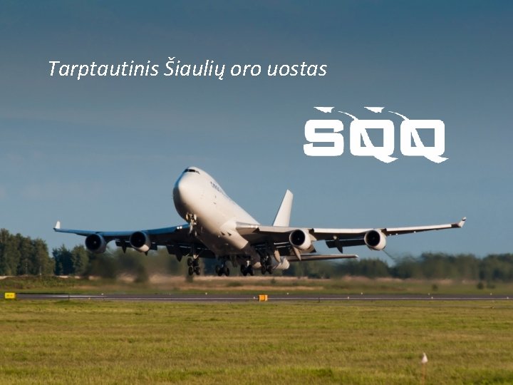 Tarptautinis Šiaulių oro uostas 