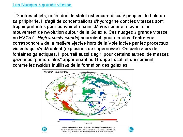 Les Nuages à grande vitesse - D'autres objets, enfin, dont le statut est encore