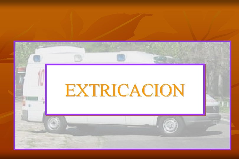 EXTRICACION 1 