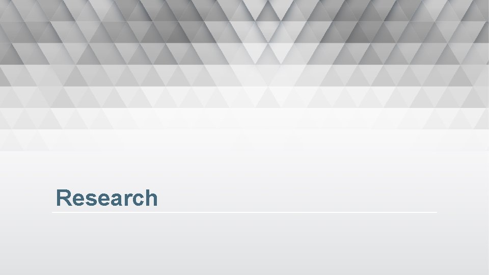 Research 