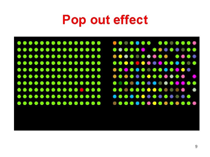 Pop out effect 9 