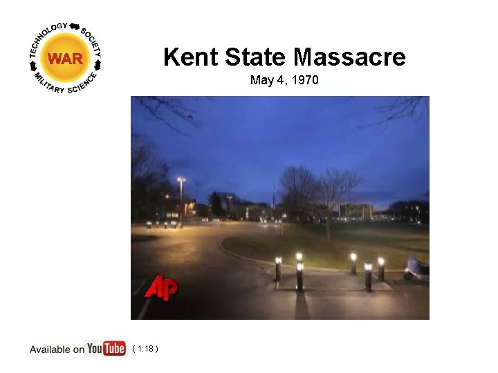 Kent State Massacre May 4, 1970 ( 1: 18 ) 