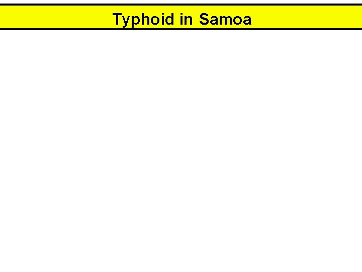 Typhoid in Samoa 