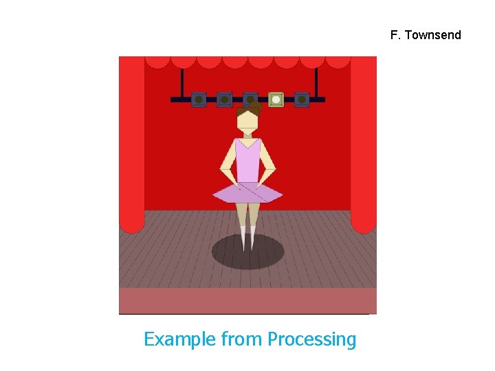 F. Townsend Example from Processing 