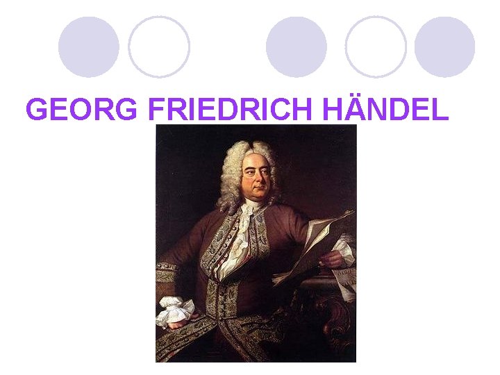 GEORG FRIEDRICH HÄNDEL 