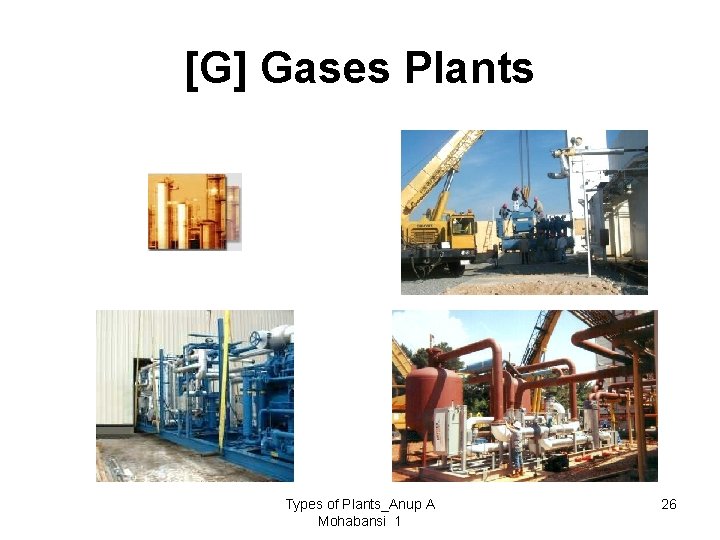[G] Gases Plants Types of Plants_Anup A Mohabansi 1 26 