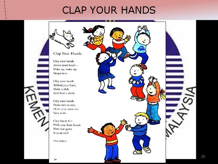 CLAP YOUR HANDS 15 