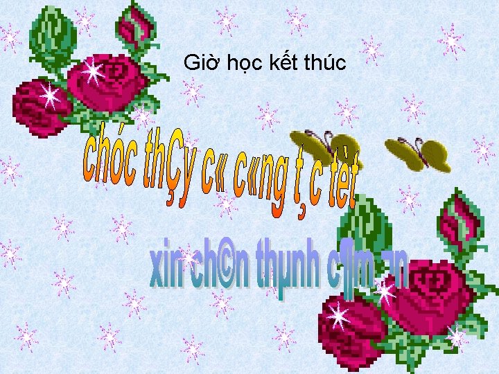 Giờ học kết thúc 