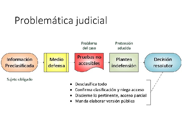 Problemática judicial 