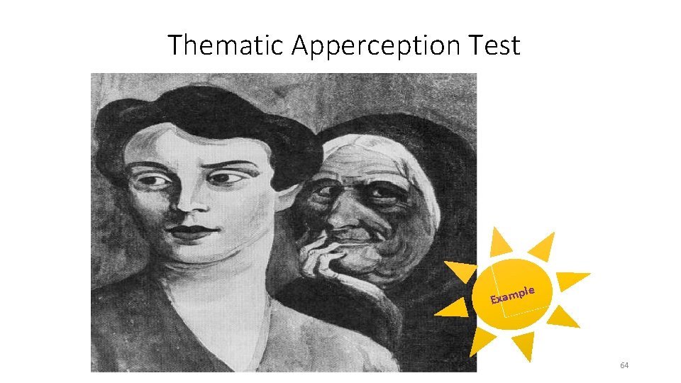 Thematic Apperception Test ple m a x E 64 