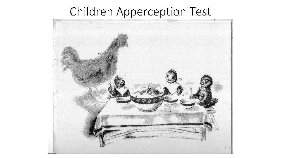 Children Apperception Test 