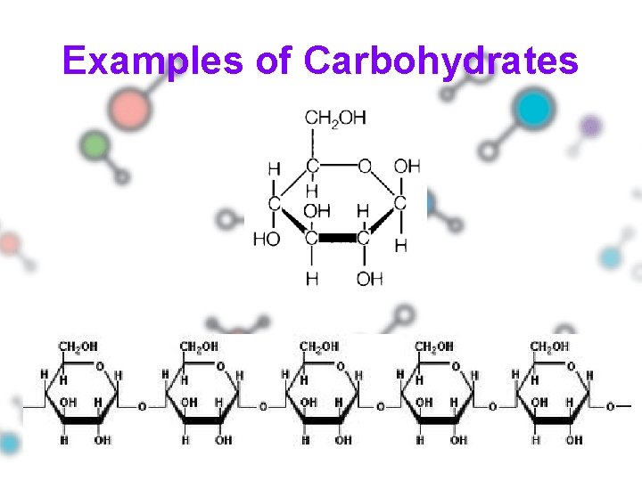 Examples of Carbohydrates 