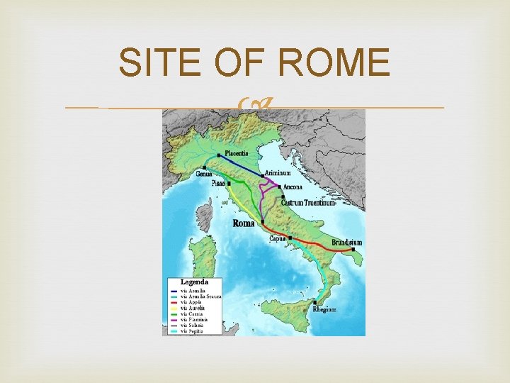 SITE OF ROME 