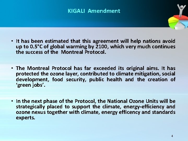 KIGALI Amendment • It has been estimated that this agreement will help nations avoid KIGALI Amendment • It has been estimated that this agreement will help nations avoid