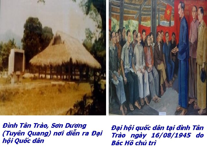 Đình Tân Trào, Sơn Dương (Tuyên Quang) nơi diễn ra Đại hội Quốc dân