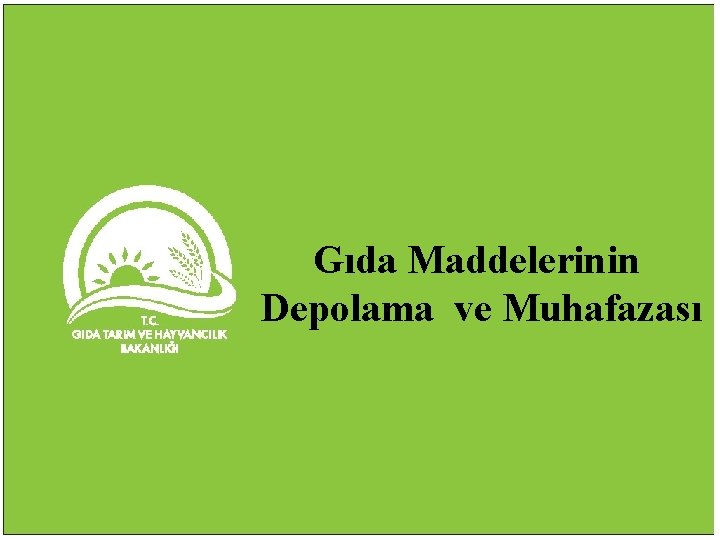 Gıda İşyeri Davranış Kuralları Ø Üretim alanında yenilip içilmemeli, sakız çiğnenmemeli ve sigara içilmemeli,
