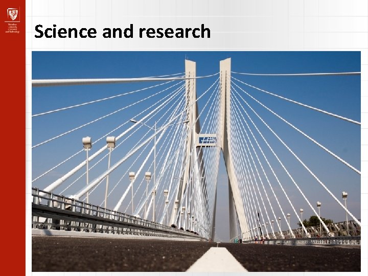 Science and research 