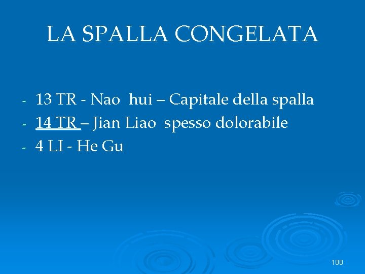 LA SPALLA CONGELATA 13 TR - Nao hui – Capitale della spalla - 14