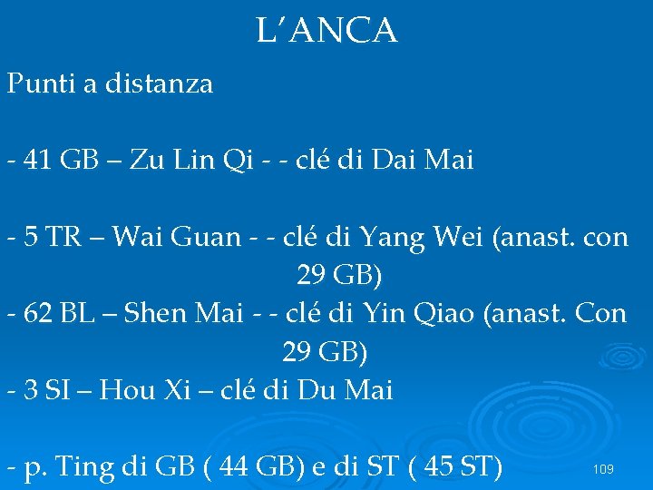 L’ANCA Punti a distanza - 41 GB – Zu Lin Qi - - clé