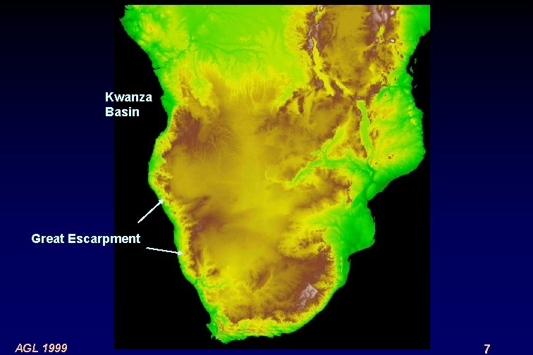 Kwanza Basin Great Escarpment AGL 1999 7 